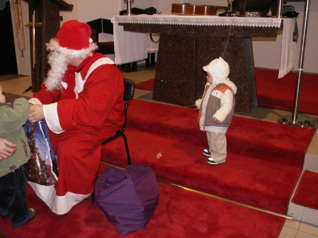 Pierwsze spotkanie z Mikołajem