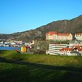 Bergen dzielnica Sandviken. #norwegia #krajobraz #bergen #widoki #podróże #góry #morze