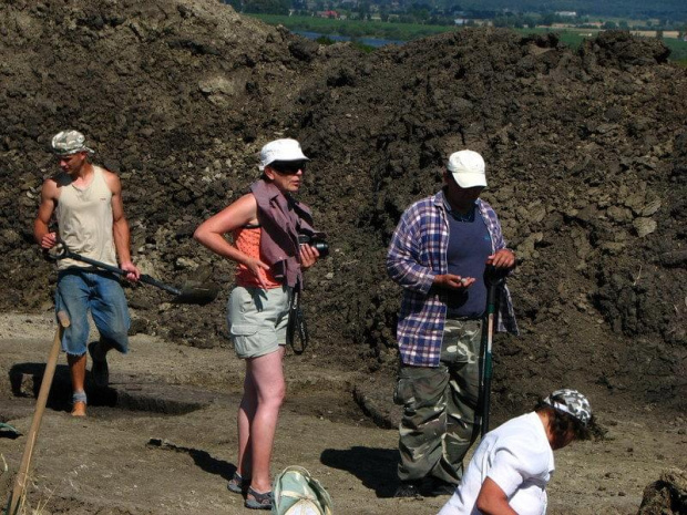 Wykopaliska archeologiczne Ciepłe 2008