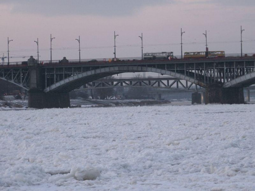 most na wprost #Warszawa #Wisła #zima