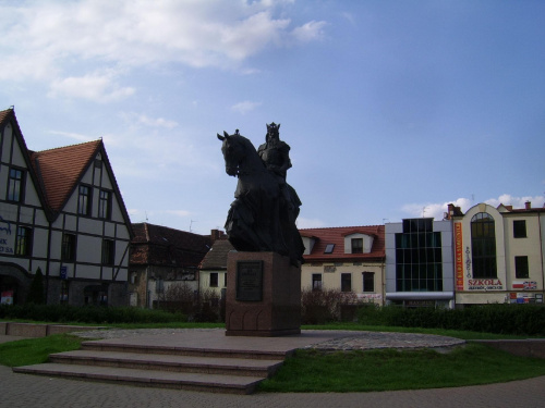 Bydgoszcz - pomnik Kazimierza Wielkiego.