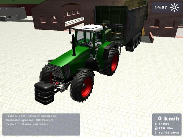 Fendt 818 Favorit + Fliegl Tridem #LandwirtschaftsSimulator2008 #Fendt #Favorit #Fliegl #Tridem