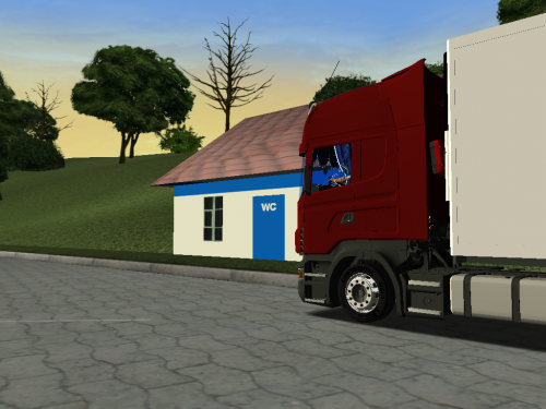 Scania- Trasa