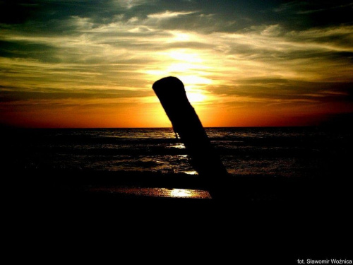 #UstronieMorskie #ZachódSłońca #morze #Bałtyk