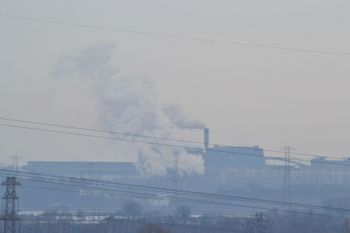 widok na ArcelorMittal Kraków #ArcelorMittal #huta #Kraków