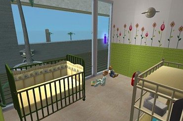 Dom wybudowany w grze The Sims 2 #dom #TheSims2