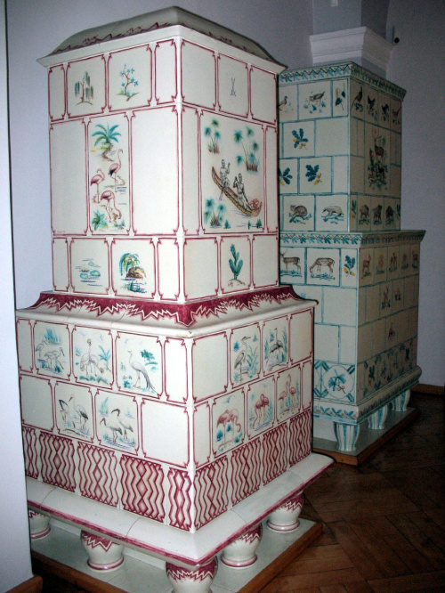 piece kaflowe- kafle oczywiście porcelanowe #porcelana #muzeum #Miśnia