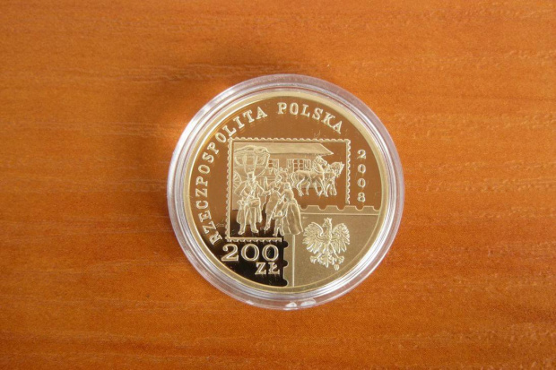 450 lat Poczty Polskiej (2008) #monety