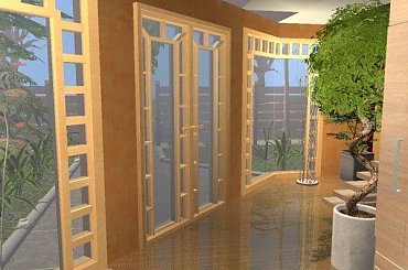 Dom wybudowany w grze The Sims 2 #dom #TheSims2