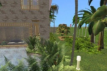 Dom wybudowany w grze The Sims 2 #dom #TheSims2