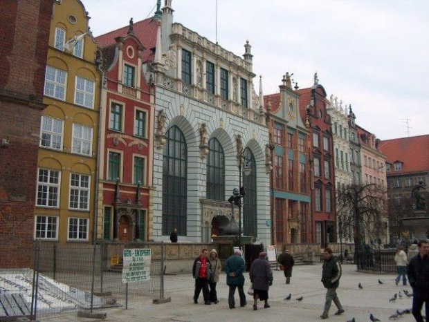 Gdańsk 2004r #Polska #miasto #Gdańsk #wybrzeże #architektura #zabudowa #Bałtyk #morze