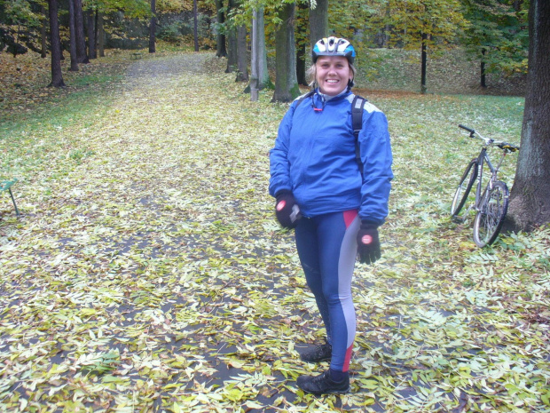 park Bednarskiego #park #jesień #rower