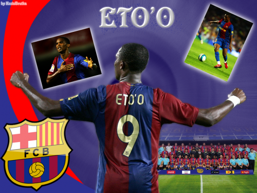 samuel eto'o wallpaper by KoziaBrutka #BarcelonaFc