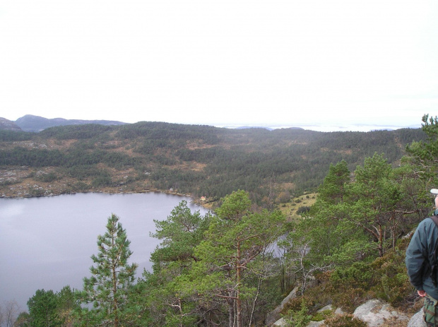 Norwegia, Droga na Preikestolen