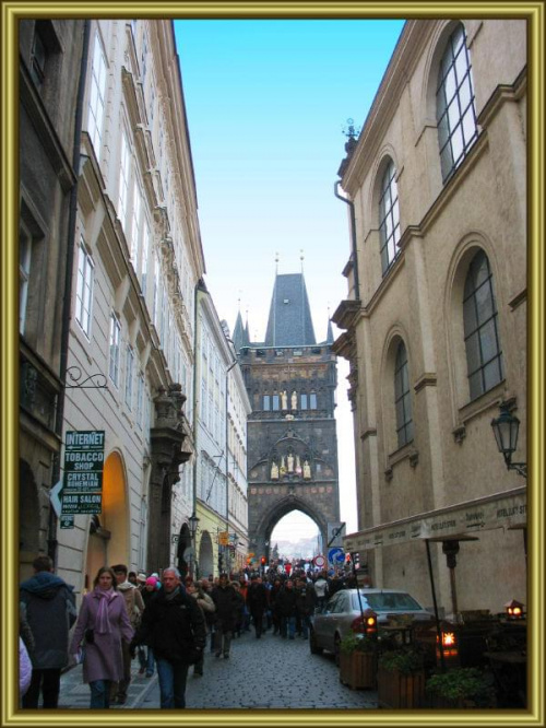 Praga i jej ulice #Praga #miasta #stolice #ulice #kamienice #budynki #architektura