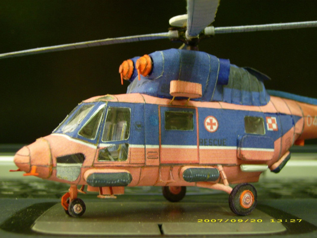 Anakonda - 1:72 - papier #modelarstwo