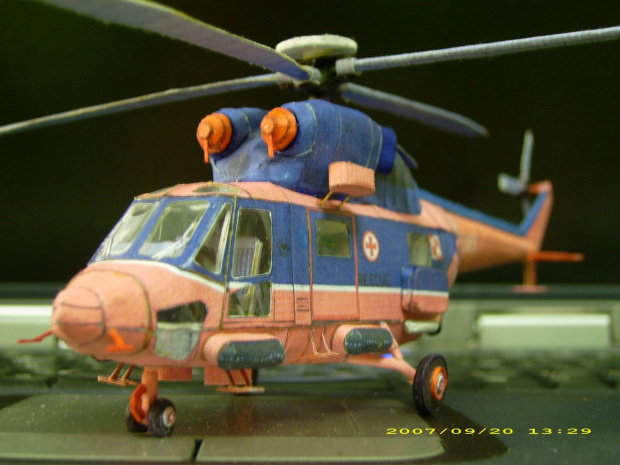 Anakonda - 1:72 - papier #modelarstwo