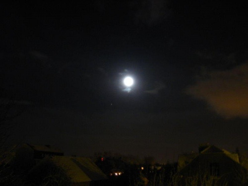 26.11.2007 #noc #niebo #księżyc #widoki