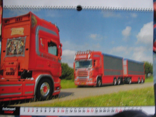 Kalendarz TRUCKSTAR 2008