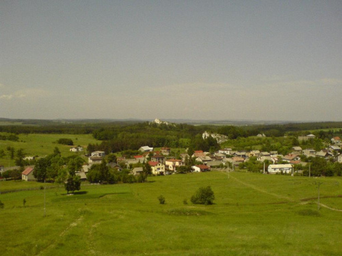 Widok z zamku Ogrodzienieckiego