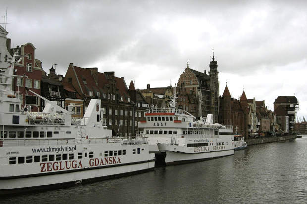 Gdańsk-widok z mostu